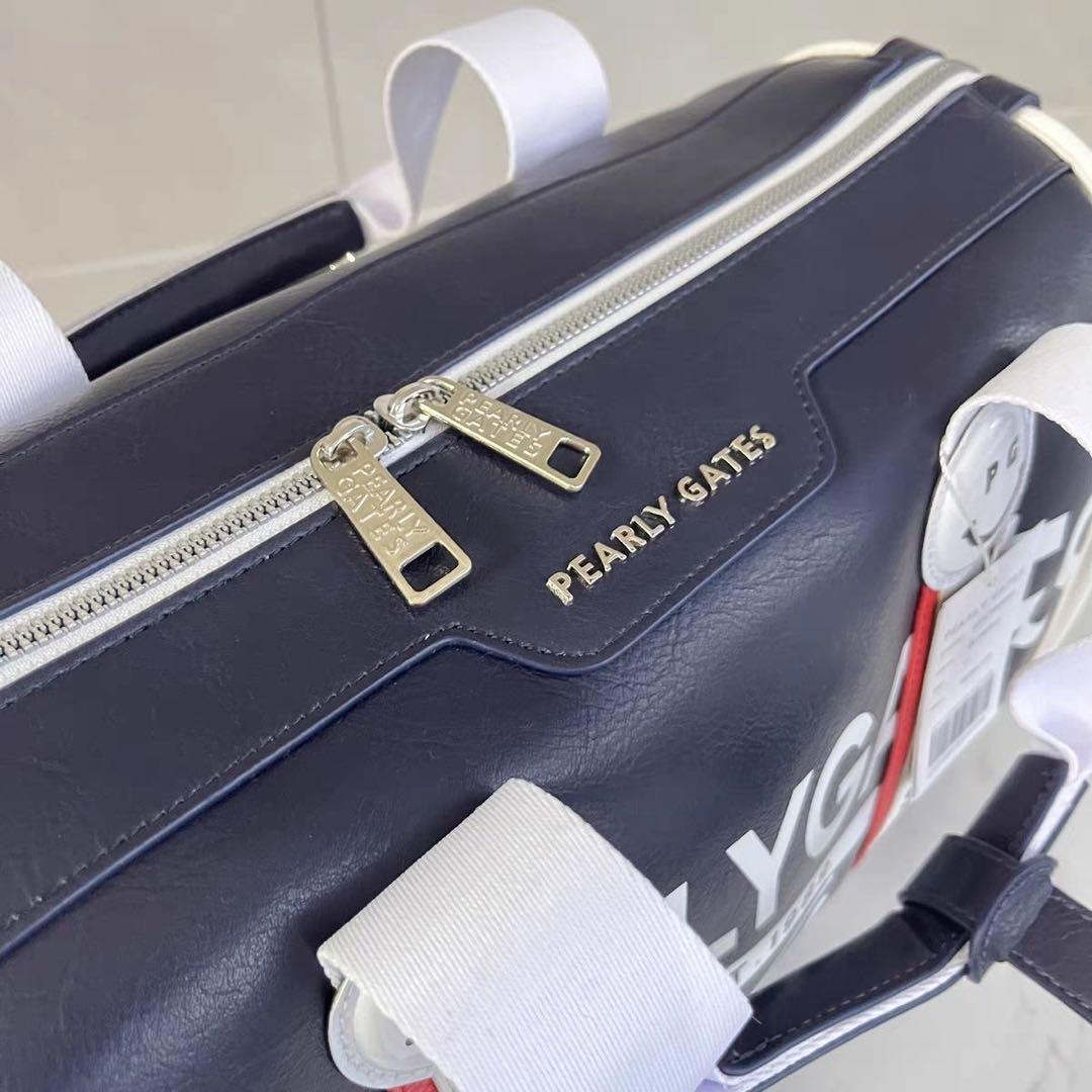 PEARLY GATES ネイビーショルダーバッグ