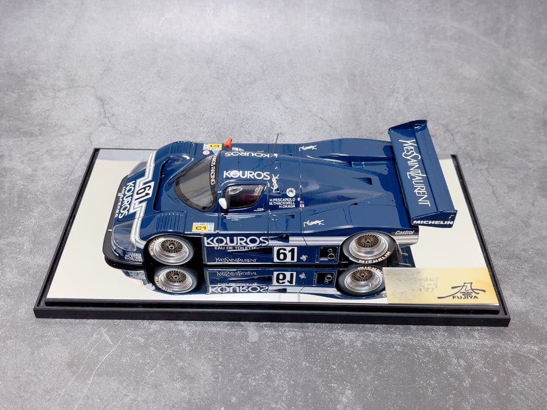 FUJIYA特別製作　 1/24 ザウバーメルセデス C9 #61 YSL