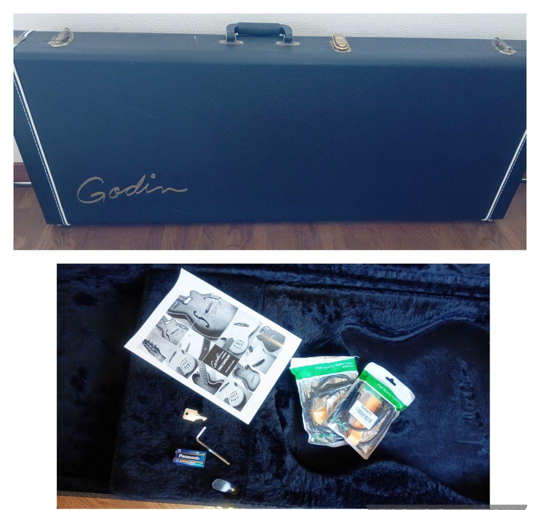 Godin Multiac エレアコ・オーシャンブルー仕立て