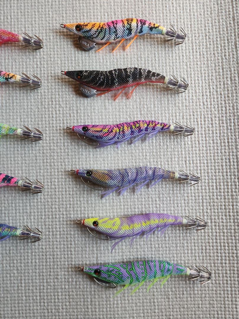 ダイワ　エメラルダス　エギ番長　シマノ　フラッシュブースト　デュエル　パタパタ