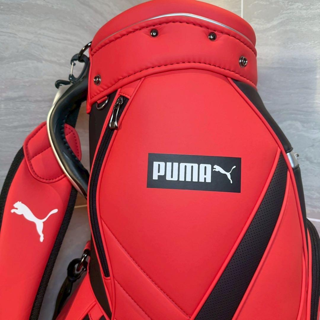 【極美品】プーマ　エッセンシャル　キャディバッグ　9.0型