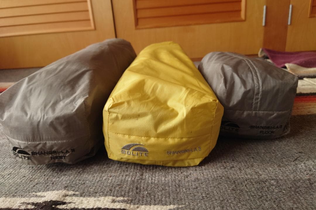 【廃盤】GOLITE SHANGRI-LA 3 シャングリラ3 3点セット