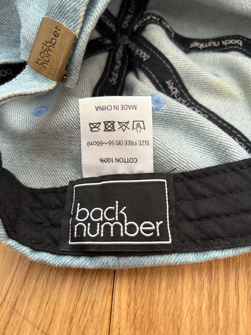 backnumber nキャップ