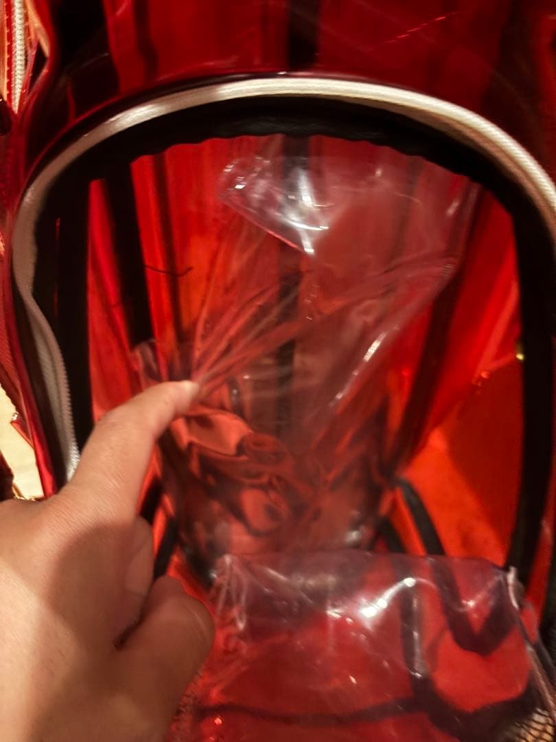 muta 赤色 キャディバッグ　ジャンク品