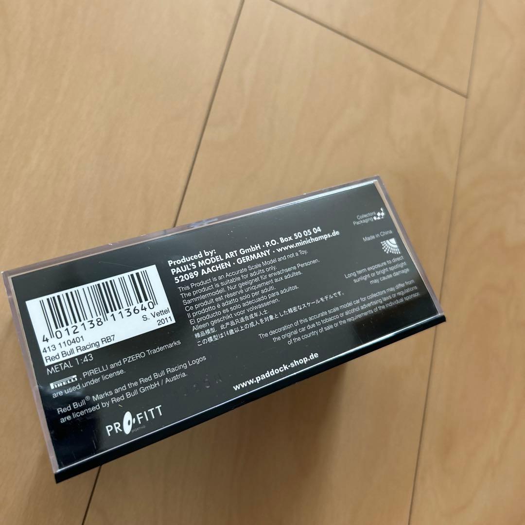 【即購入ok!!】1/43 レッドブル RB7 モナコGP限定