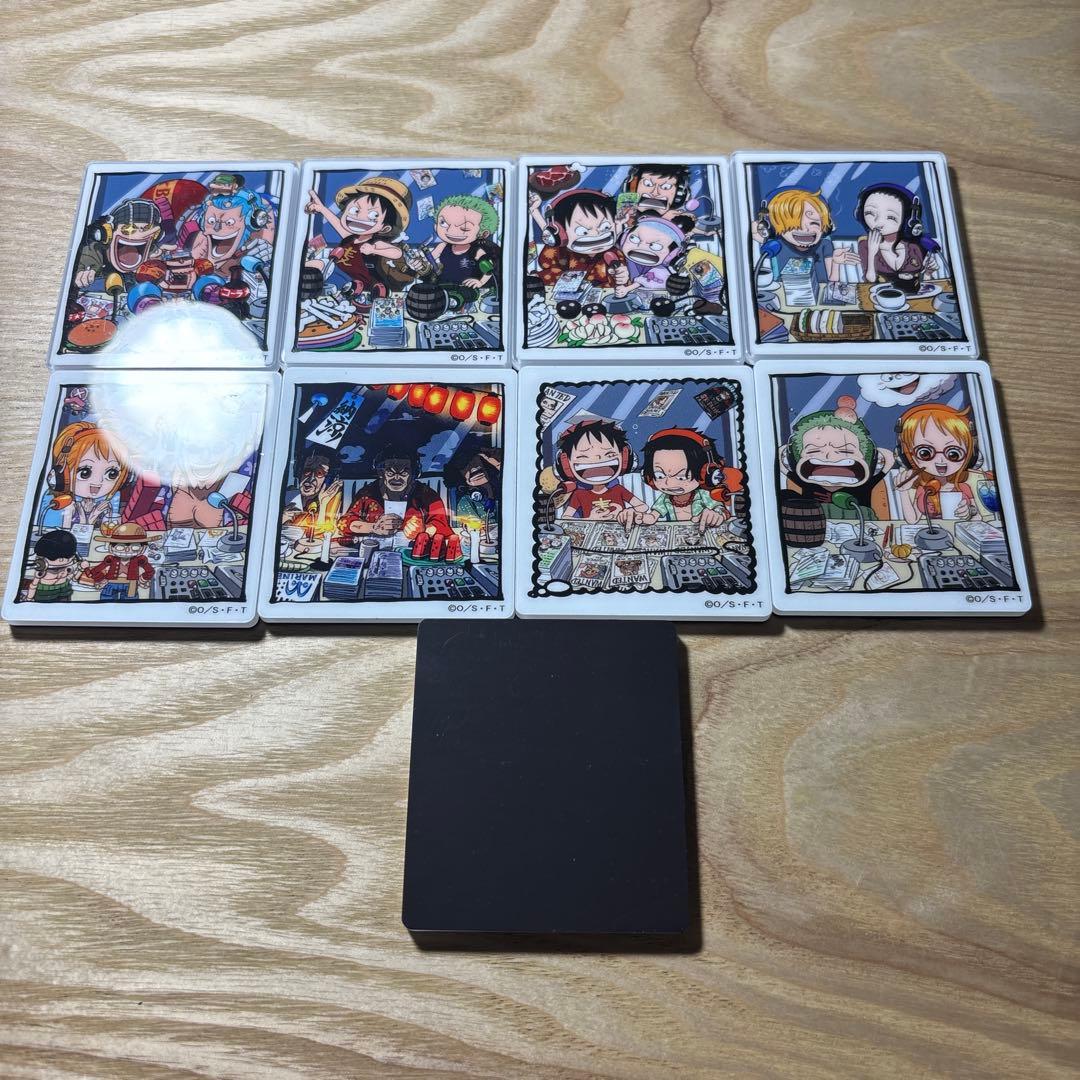 ワンピース麦わらスペーストレーディングアクリルマグネット8種➕おまけ