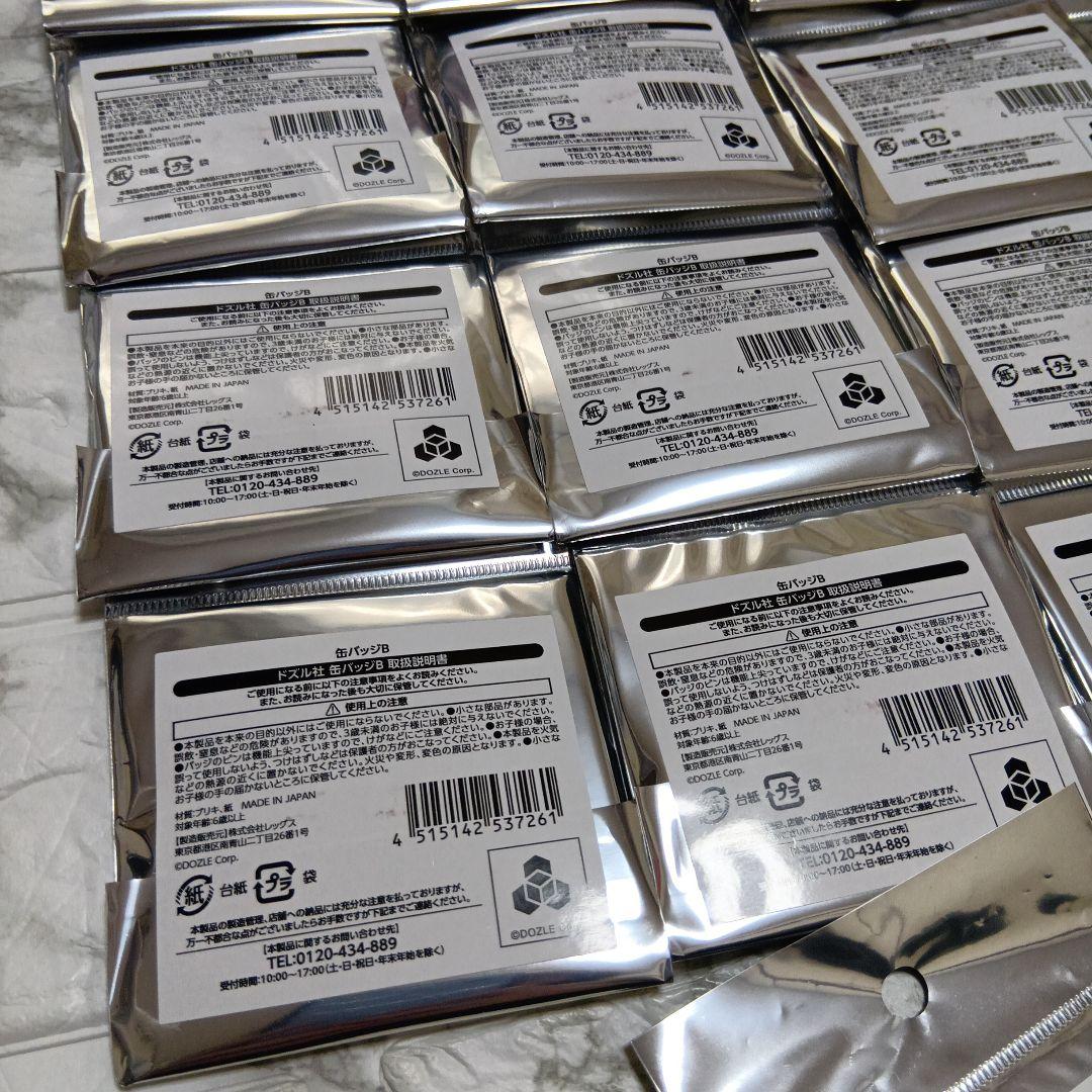 【未開封品】ドズル社イオン限定 缶バッジ B 22個セット