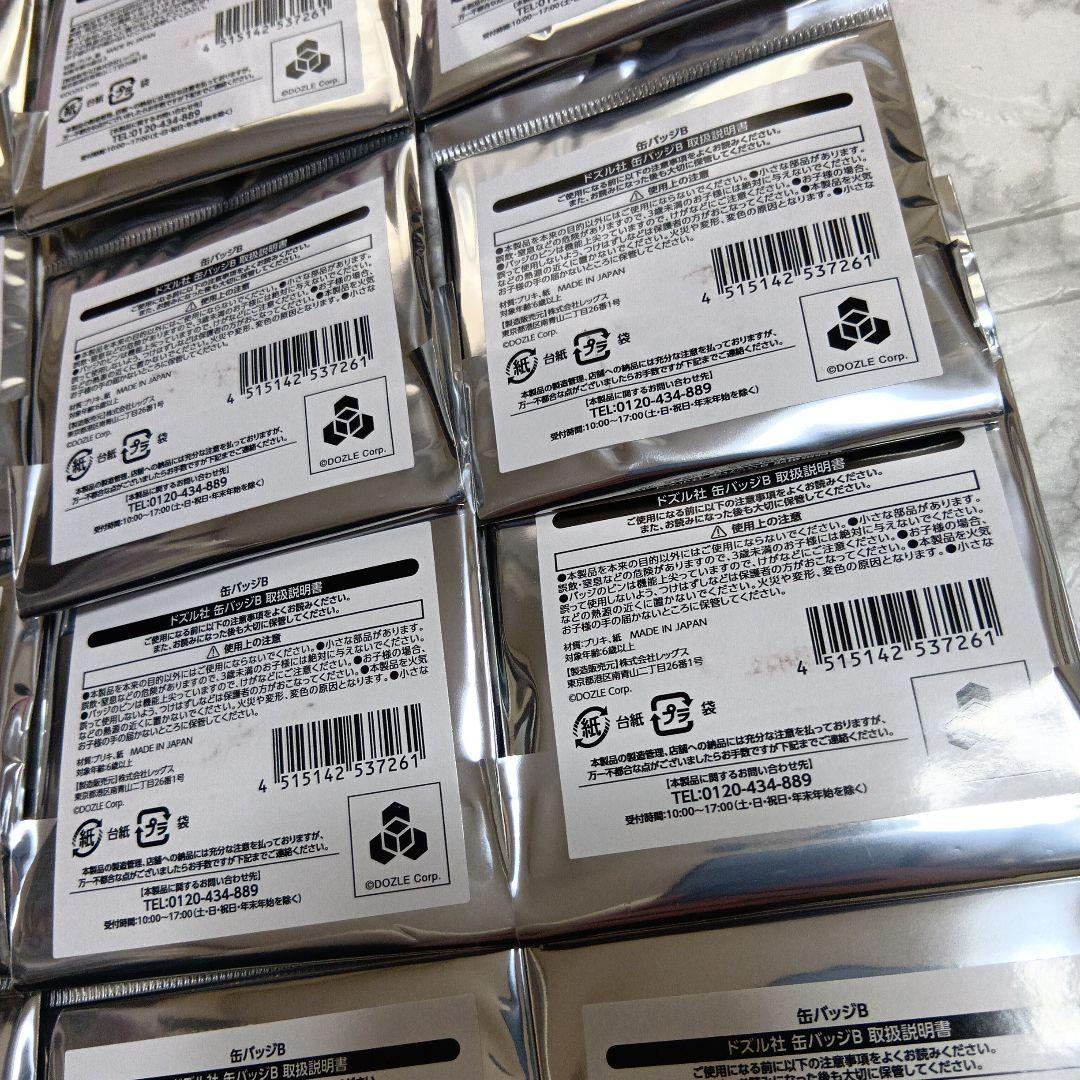 【未開封品】ドズル社イオン限定 缶バッジ B 22個セット