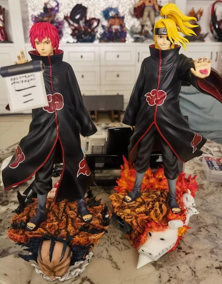 ナルト 暁 サソリ デイダラ セット ガレージキット フィギュア 1/6スケール