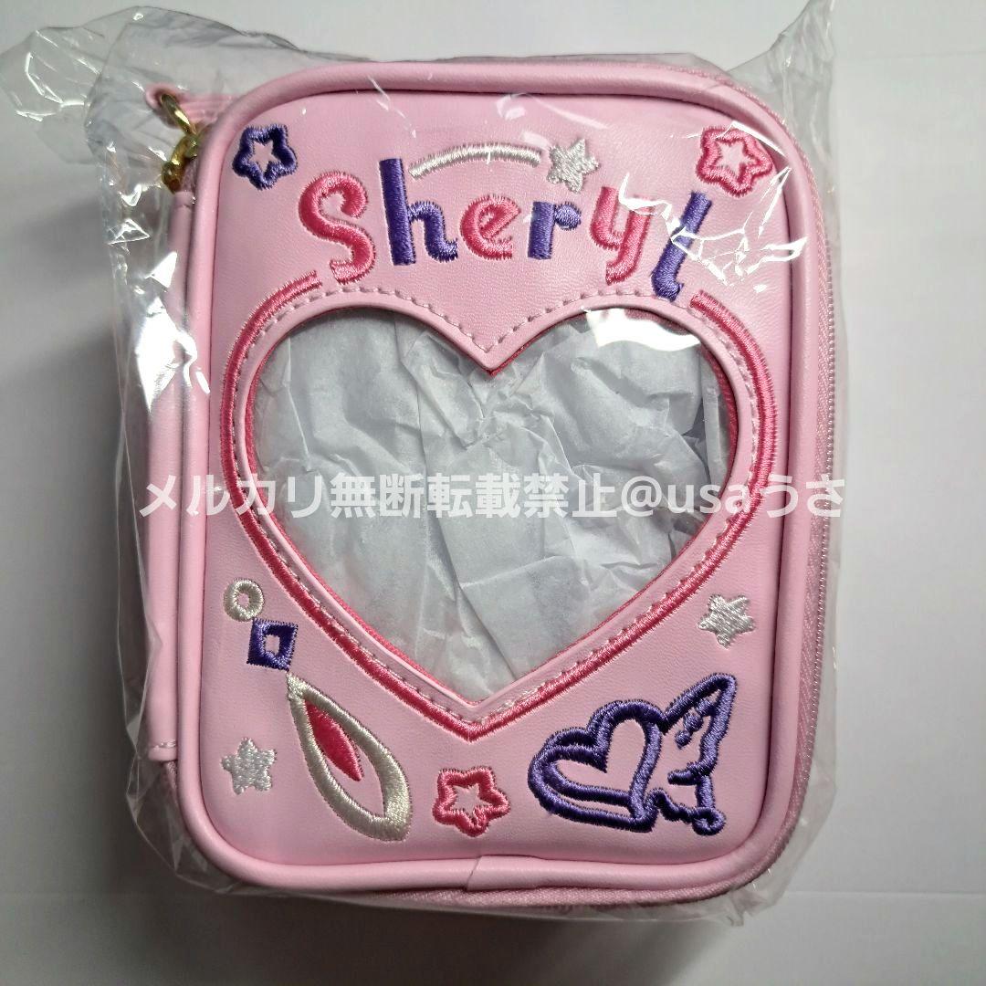 マクロス万博 東京限定 ぬいぐるみポーチ ネックストラップ シェリル ランカ