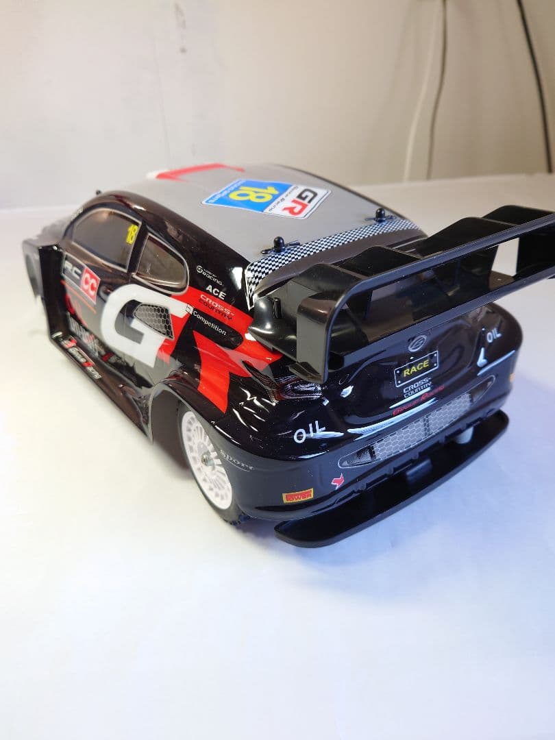 タミヤ TG10 トヨタTOYOTA GRヤリスWRCカー 送受信機付 即走行可