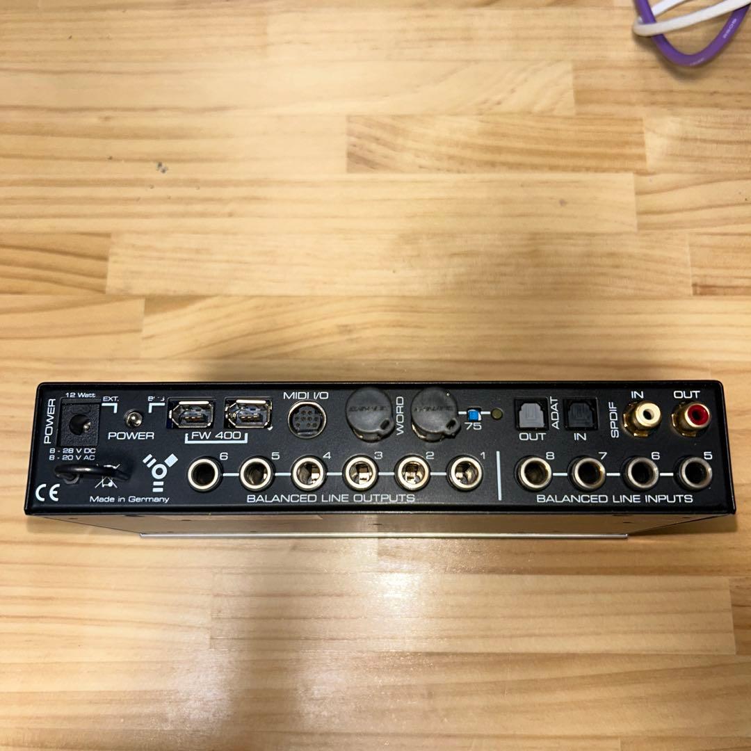 RME Fireface 400 オーディオインターフェイス