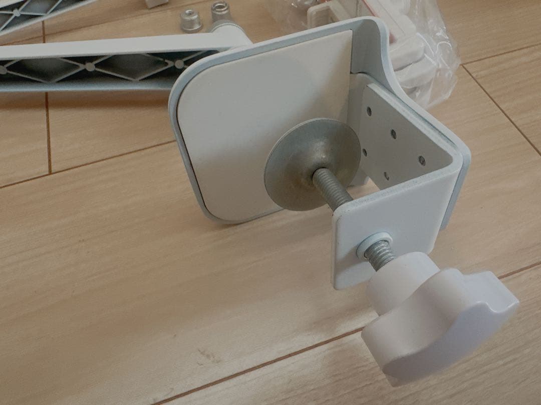 【まとめ売り】白マイク・オーディオミキサー・マイクアーム・ケーブルセット