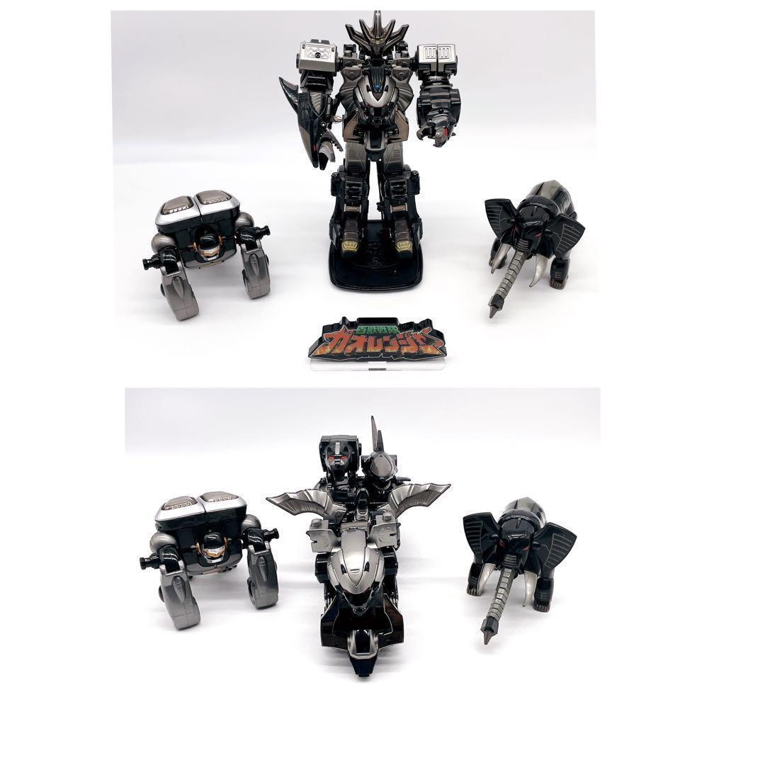 ✨入手困難✨ブラック DX百獣合体 ガオキング・ガオエレファント・ガオエイプ