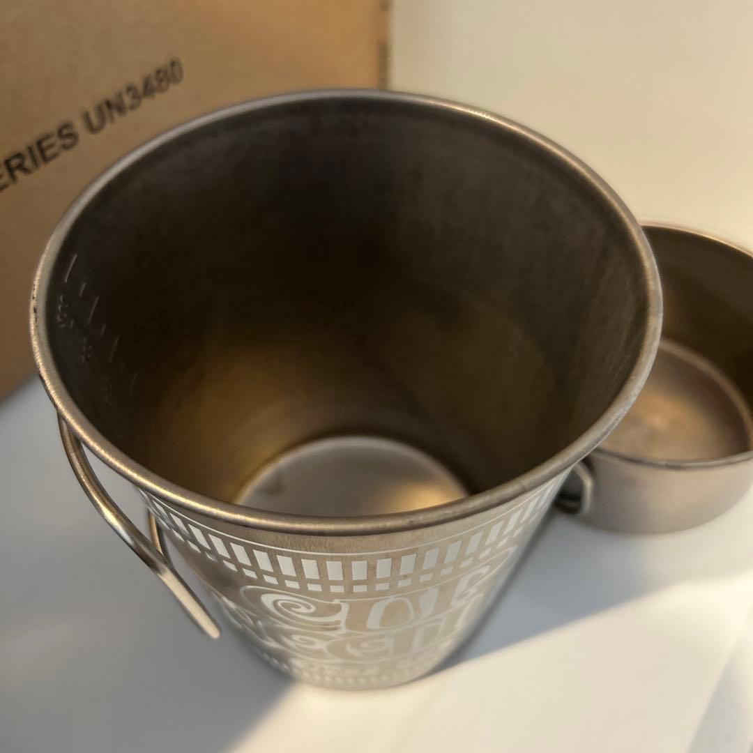  peak シェラカップ カップヌードルデザイン