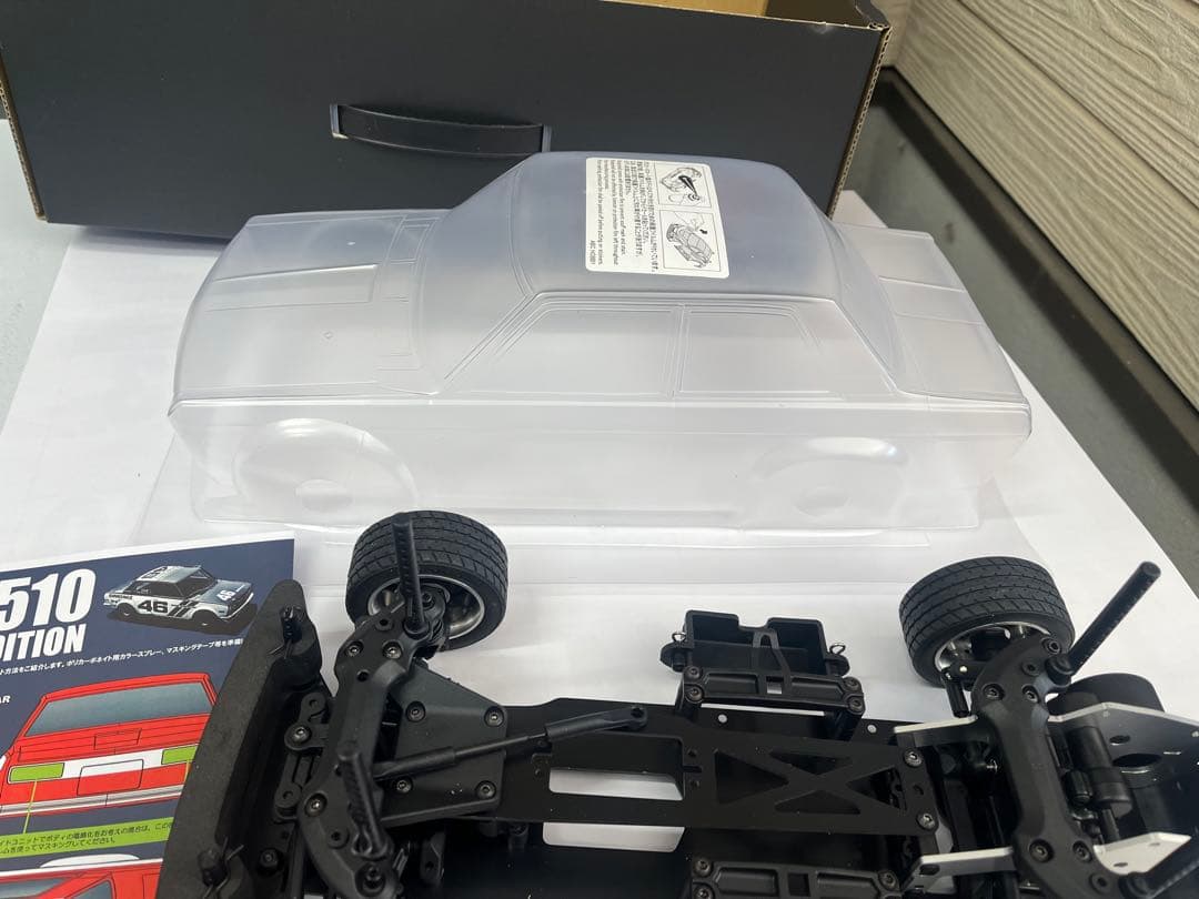 ABCホビー DATSUN510ブルーバード　未使用、組み立て済みガンベイド