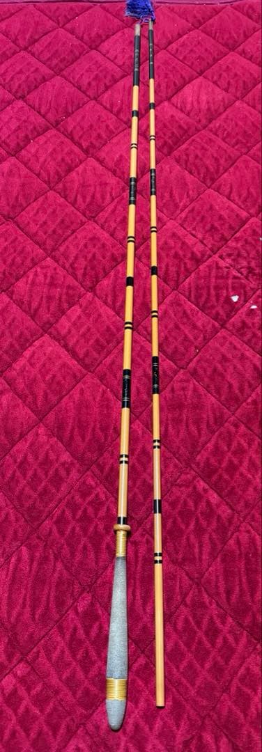 【一点限定】和竿 龍扇450 龍泉6尺 UDA木箱付き へら竿 竹竿 まとめ売り