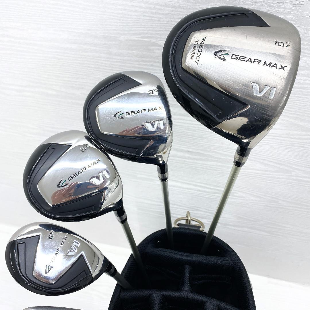 【初心者様推奨‼】 GEAR MAX メンズ ゴルフ クラブ 初心者 セット S