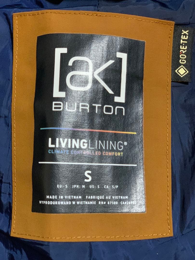 美品Burton [ak] GORE-TEX スノーボードパンツ