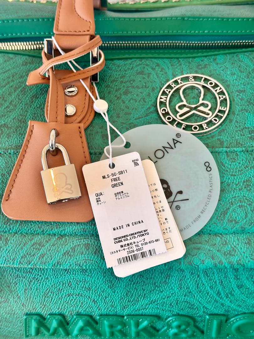 【新品未使用】25aw 最新モデル MARK & LONA ゴルフボストンバック