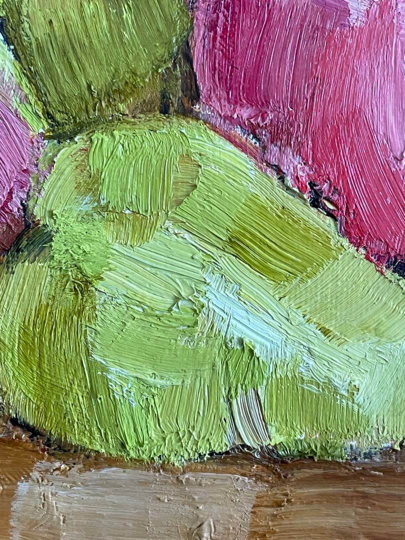 【ブリ】りんご 静物画