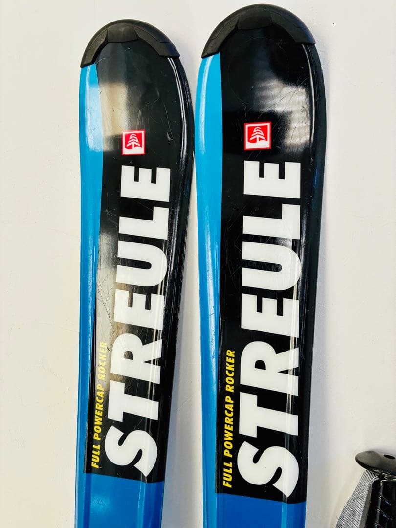 STREULE 130cm ジュニア スキー板 ビンディング付属