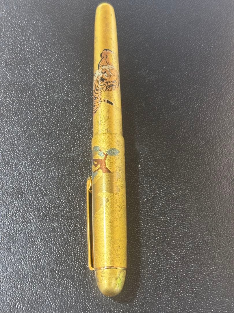 ☆プラチナ 万年筆 松虎　♯3776 14k