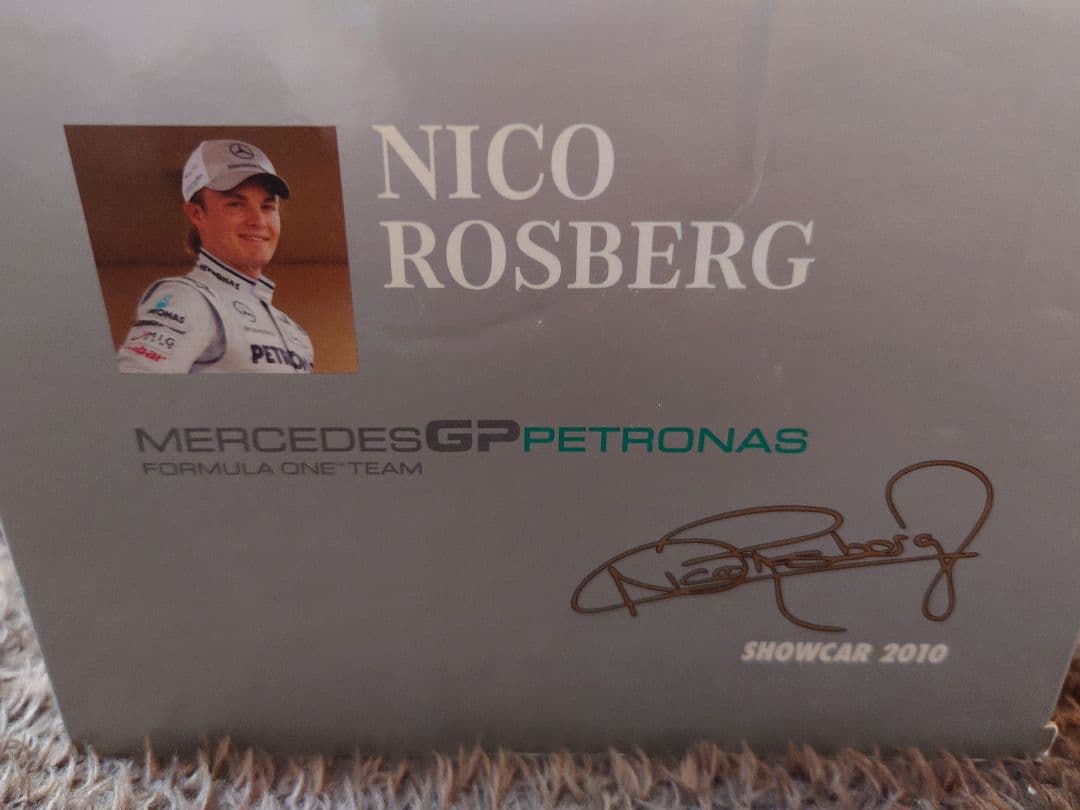 MINICHAMPS 1:18 F1 メルセデス　ニコ・ロズベルグ 1 /18