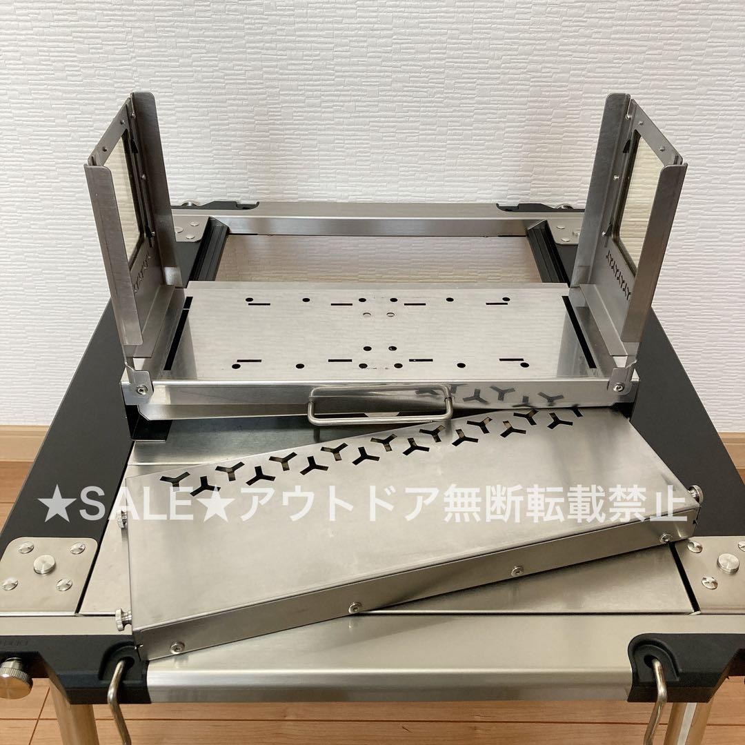 IGT ハーフユニット　焚き火台　二次燃焼　バーナー　スノーピーク　焚火台