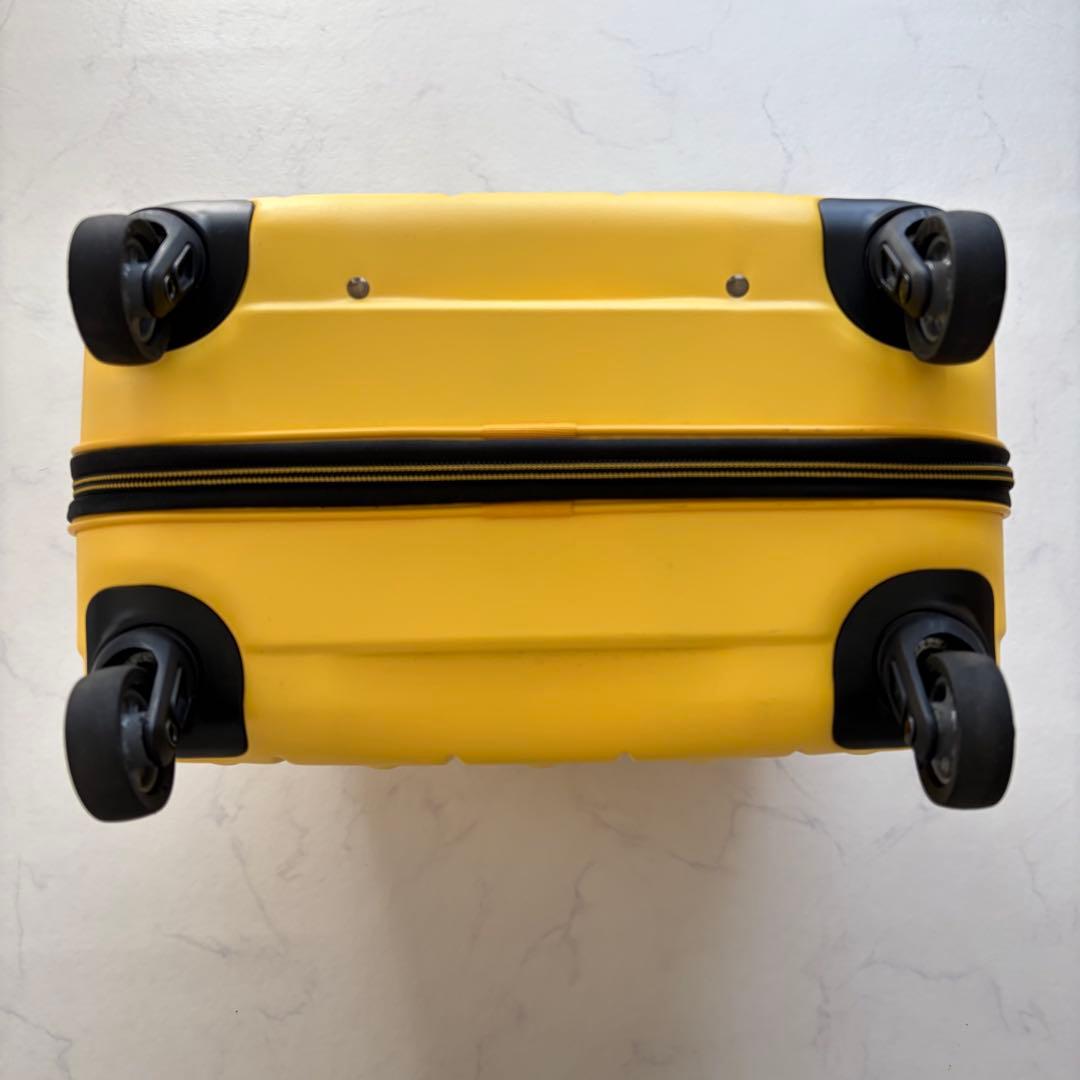 軽量1.8kg✨SUNCO 機内持込 スーツケース 35L LCC対応 イエロー