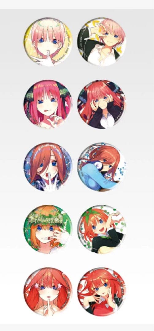 一番くじ五等分の花嫁 セミコンプ(A賞〜J賞)