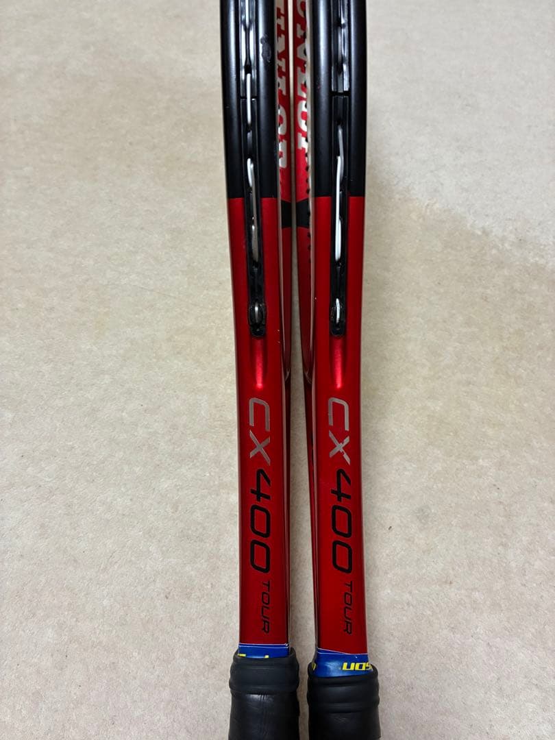 ダンロップ CX 400 TOUR テニスラケット 2本セット