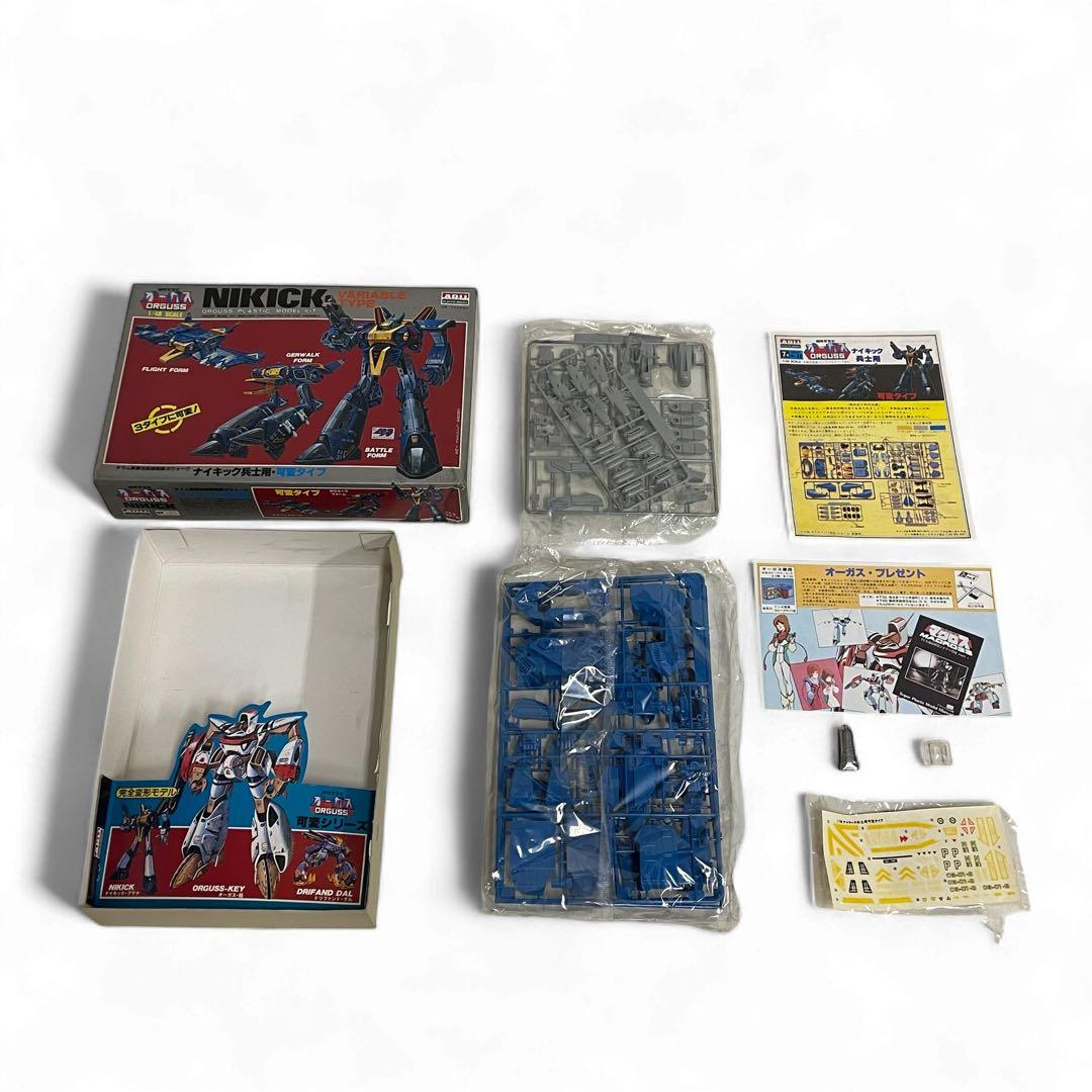 ★ほぼ新品★ ARII 超時空世紀オーガス ORGUSS ナイキック兵士1/48