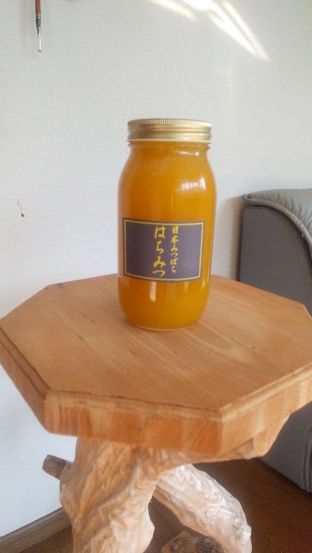 日本ミツバチの百花蜜 1000g