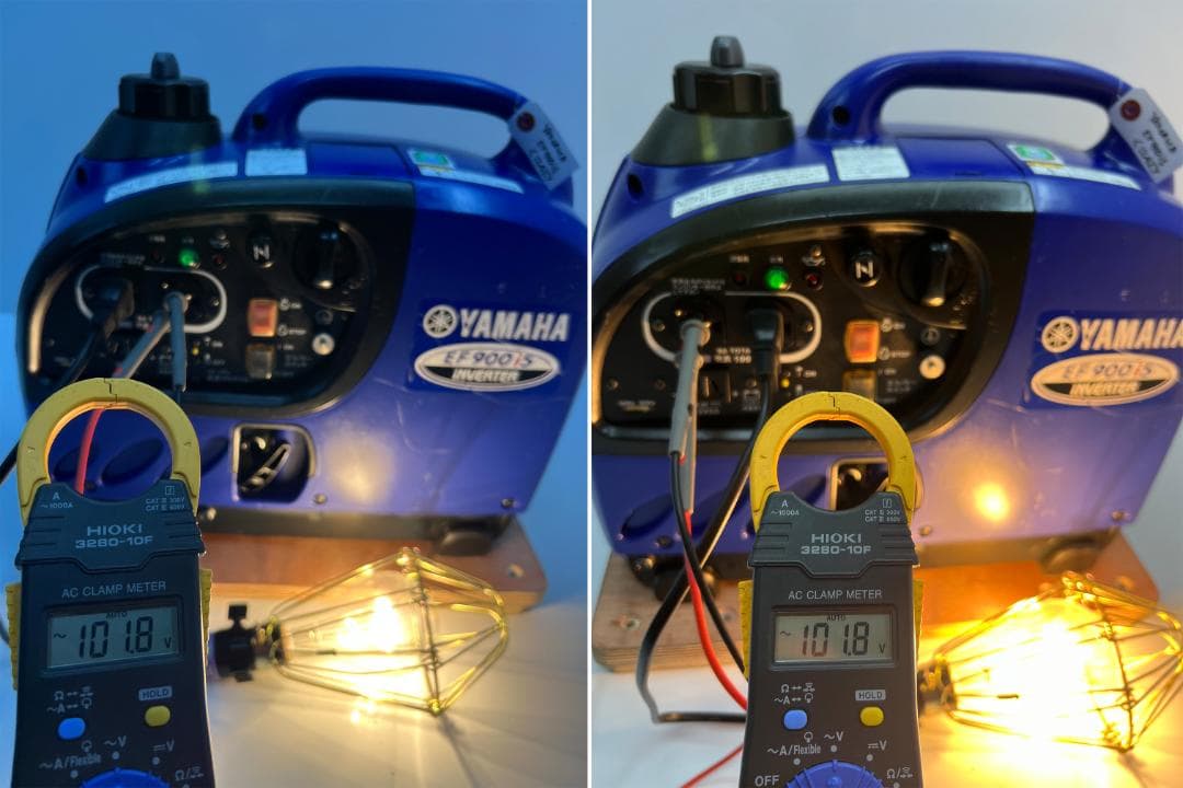 YAMAHA ヤマハ インバーター発電機 EF900iS 動作良好 ♪ 1242