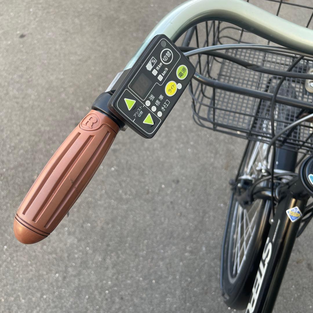 ブリヂストン電動アシスト自転車26インチ 12.3Ah ブラック