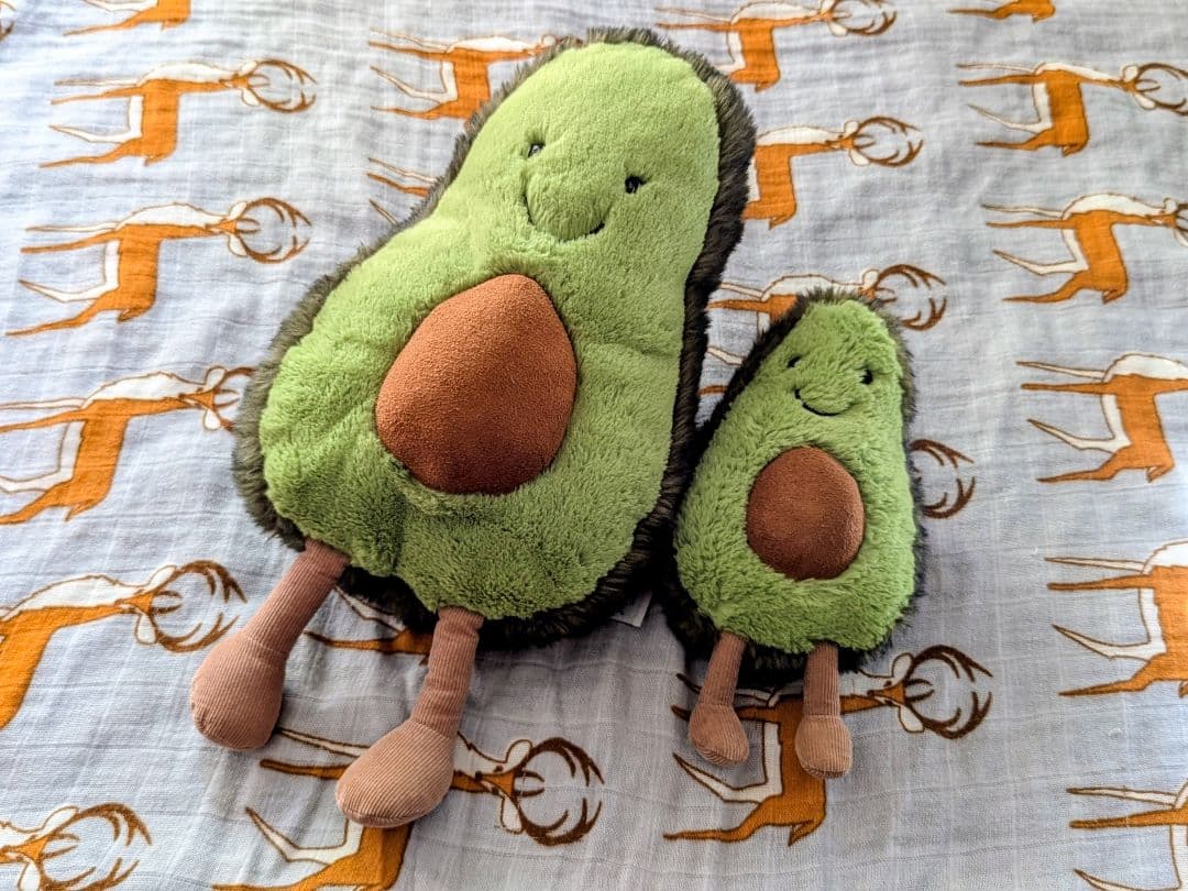  ジェリーキャット アボカド ぬいぐるみ 2点セット