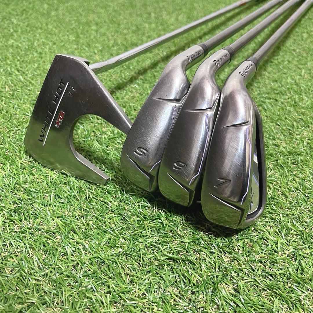 美品 新品ドライバー 付TaylorMade高級レディースゴルフクラブ8本セット