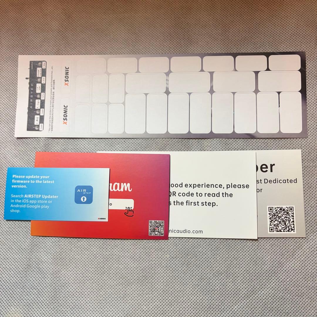 XSONIC AIRSTEP YT Edition 中古品