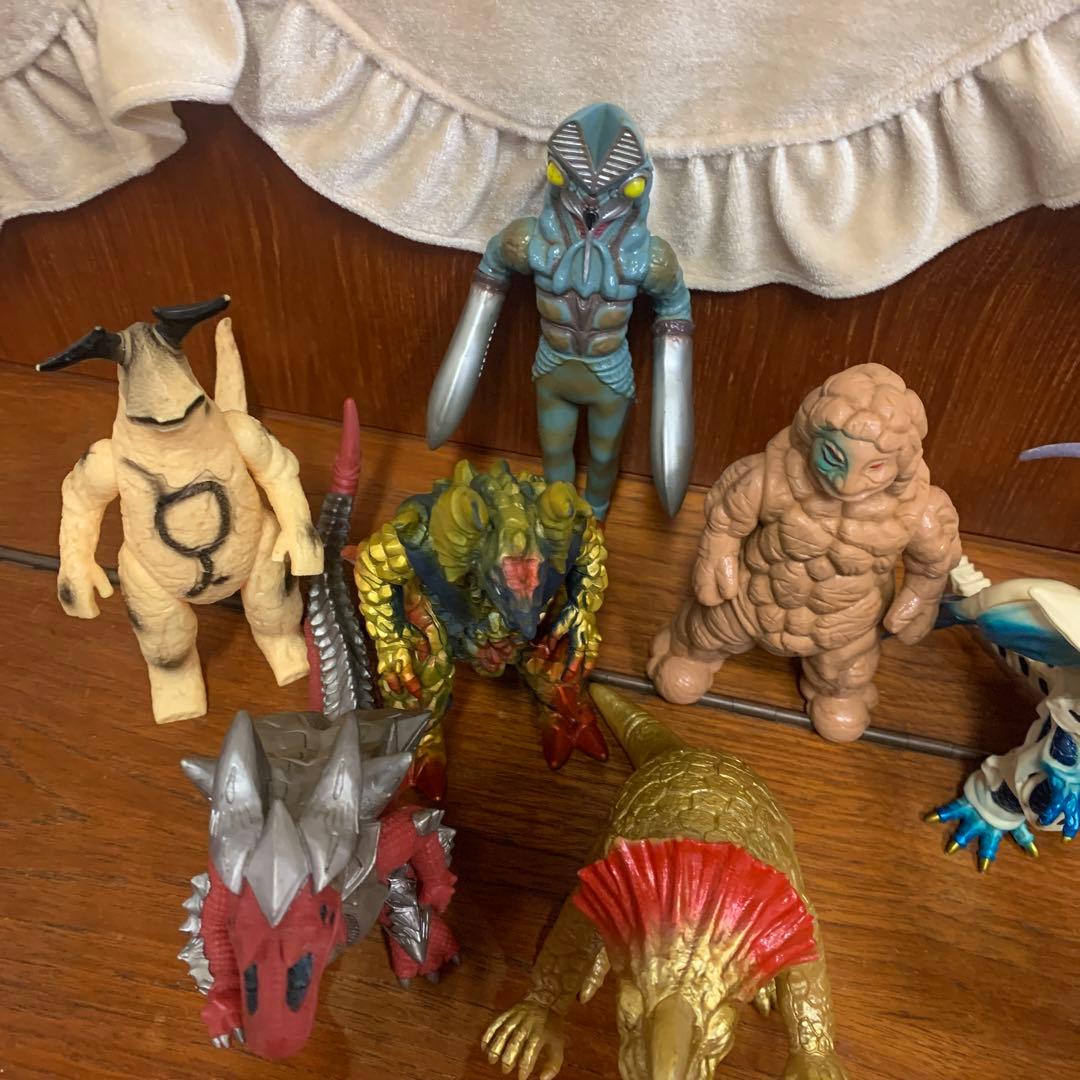 ウルトラマン怪獣９体セット　平成レトロ