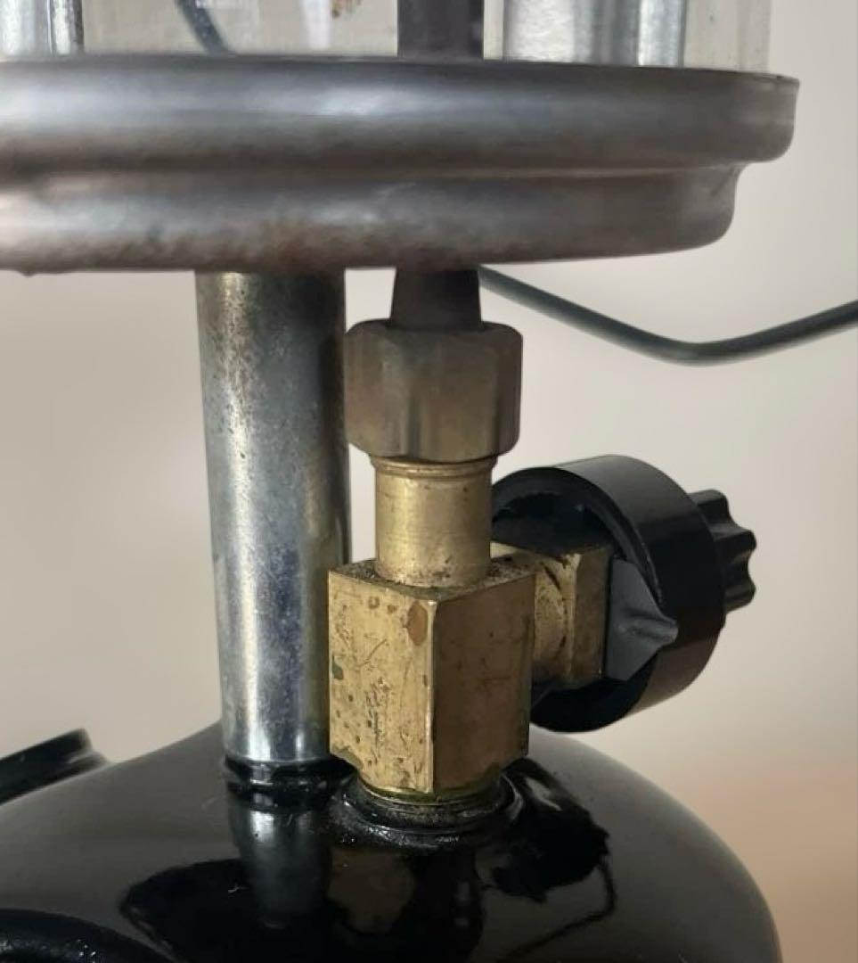 コールマン ピークワン 222B 90年製 ランタン 取説 収納袋 グローブ保護