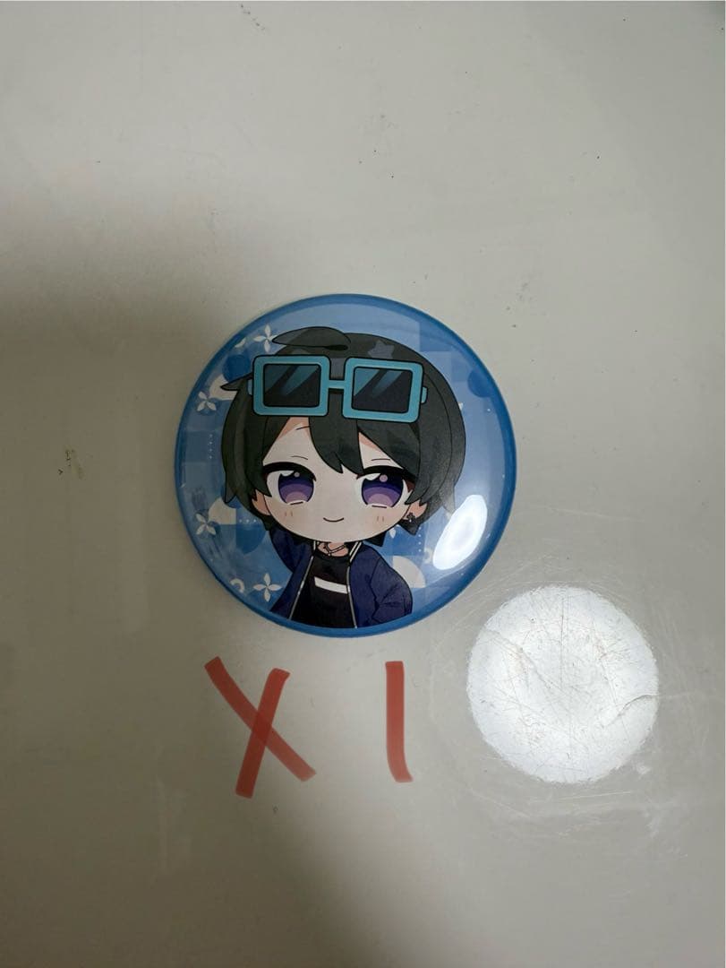 ちょこらび　缶バッチ　サイン入り