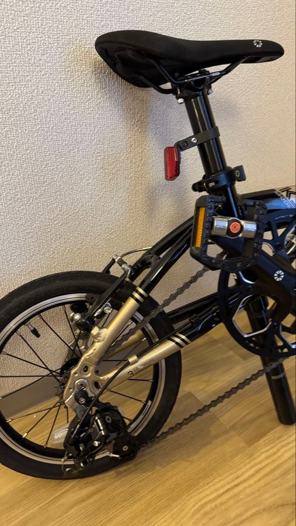 DAHON ( ダホン ) K3 シャンパン　折りたたみ自転車ペダル輪行袋付き