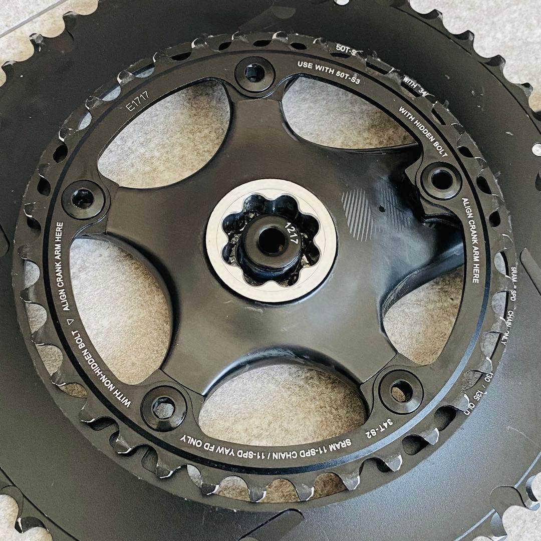 SRAM RED 22 クランクセット 50/34T スラム e-Tap シマノ