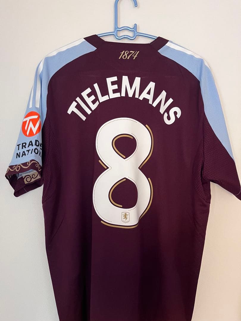 アストン・ヴィラ 25/26 オーセンティック カップ戦仕様 ティーレマンス8