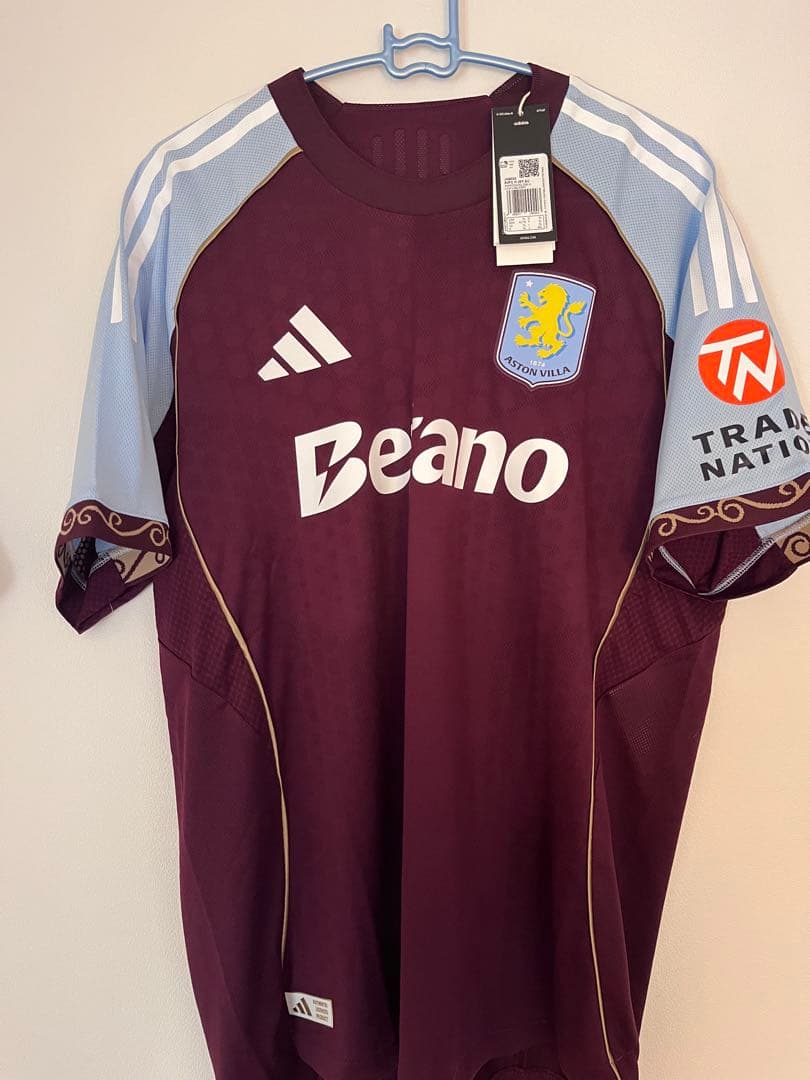 アストン・ヴィラ 25/26 オーセンティック カップ戦仕様 ティーレマンス8