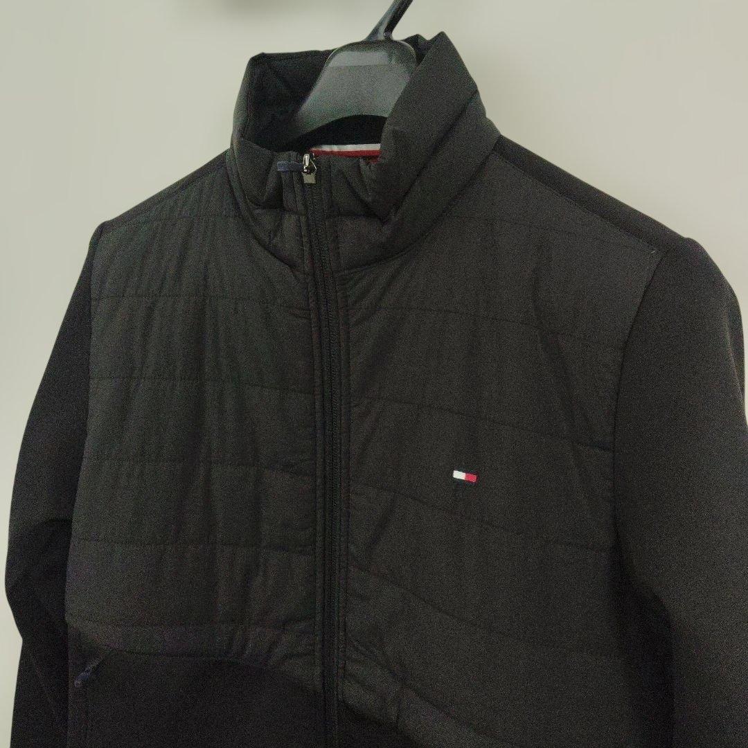 未使用 トミーヒルフィガー ゴルフ メンズ 中綿ジャケット Mサイズ 黒