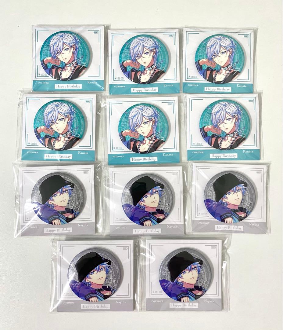 パラライ　バースデー　2024 缶バッジ　珂波汰　那由汰　cozmez