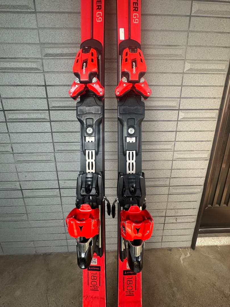 Atomicレッドスター G9 スキー 180cm 1日限定‼️大幅値下げ中‼️