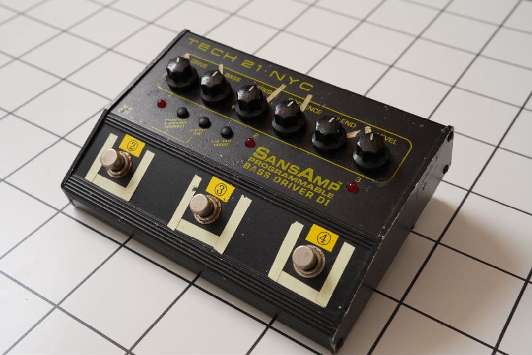 【おまけ付き】TECH 21 SansAmp サンズアンプ BASS DI